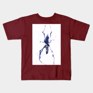 Spider Blue Kids T-Shirt